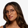 Miller Silver MetalEyeglass Frames for Women from EyeBuyDirect