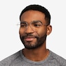 Lifetime Silver MetalEyeglass Frames for Men from EyeBuyDirect
