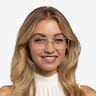 Kanye Silver MetalEyeglass Frames for Women from EyeBuyDirect
