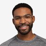 Cabrini Silver Clear MétalMontures de lunettes de vue pour Hommes d'EyeBuyDirect