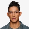 Piccadilly Gold Burgundy AcetateEyeglass Frames for Men from EyeBuyDirect