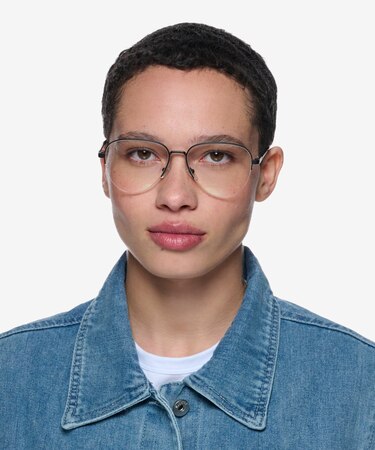 Black Andie -  Metal Eyeglasses