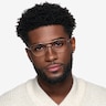 Aida Tortoise Rose Gold MetalEyeglass Frames for Men from EyeBuyDirect