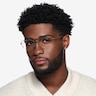 Aida Tortoise Shiny Gold MetalEyeglass Frames for Men from EyeBuyDirect