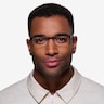 Beau Black Plastic-metalEyeglass Frames for Men from EyeBuyDirect