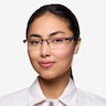 Beau Black Plastic-metalEyeglass Frames for Women from EyeBuyDirect