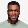 Genbu Black Acetate-metalMontures de lunettes de vue pour Hommes d'EyeBuyDirect