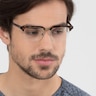 Kurma Tortoise Acetate-metalEyeglass Frames for Men from EyeBuyDirect