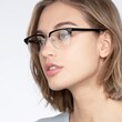 Kurma Black AcetateEyeglass Frames for Women from EyeBuyDirect