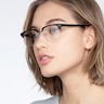 Kurma Black AcetateEyeglass Frames for Women from EyeBuyDirect
