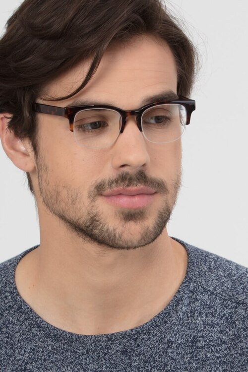 Luxe Écailles AcétateMontures de lunettes de vue pour Hommes d'EyeBuyDirect