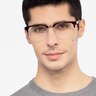 Phonic Tortoise Acetate-metalEyeglass Frames for Men from EyeBuyDirect