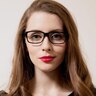 Dauphin Black & Grey AcétateMontures de lunettes de vue pour Femmes d'EyeBuyDirect