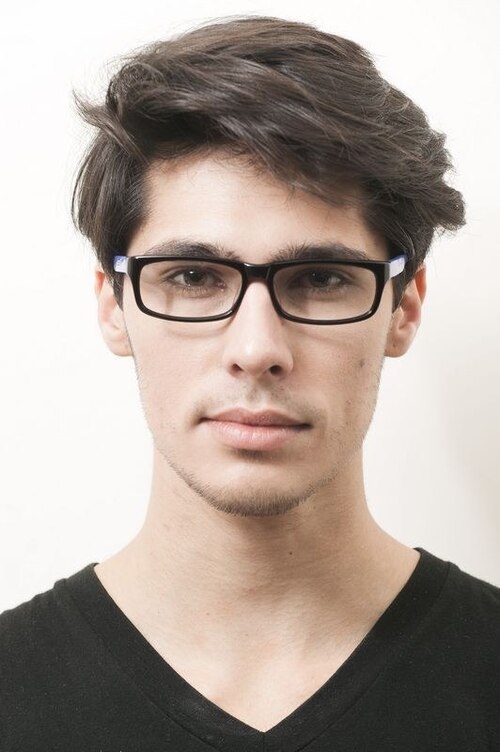 P7517 Black & Blue AcetateEyeglass Frames for Men from EyeBuyDirect
