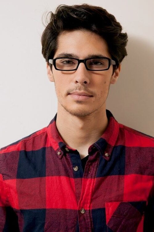 Halmstad Black AcetateEyeglass Frames for Men from EyeBuyDirect