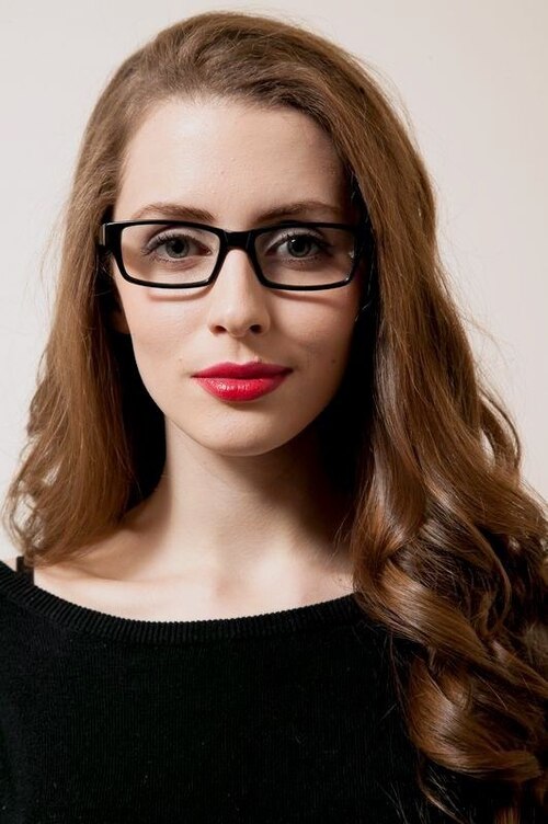 Brady Black AcetateEyeglass Frames for Women from EyeBuyDirect