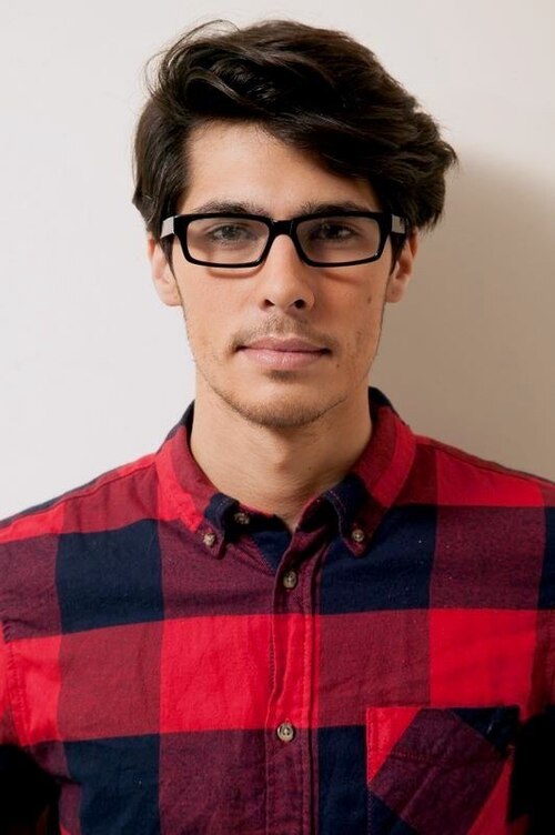 Cad Black AcetateEyeglass Frames for Men from EyeBuyDirect
