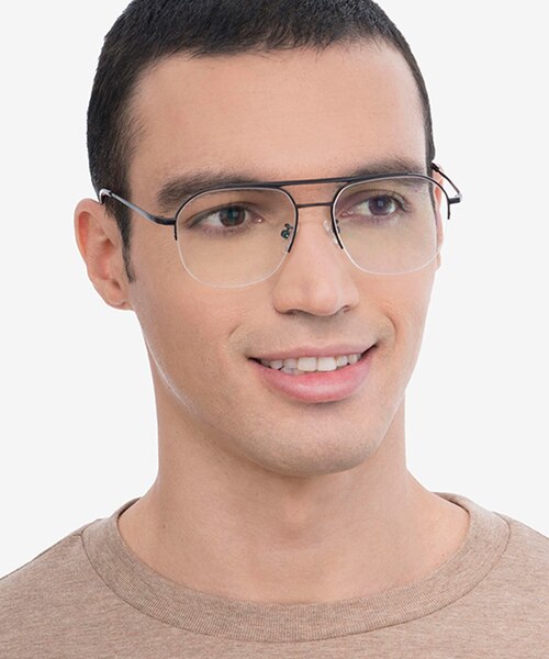 Conrad Black TitaniumEyeglass Frames for Men from EyeBuyDirect