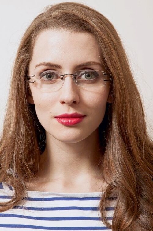 Pesaro Black MetalEyeglass Frames for Women from EyeBuyDirect