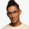 Oakley Socket 5.0 Satin Black & Gray MetalEyeglass Frames for Men from EyeBuyDirect