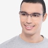 Oakley Socket 5.5 Matte Midnight MetalEyeglass Frames for Men from EyeBuyDirect