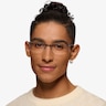 Oakley Socket 5.5 Satin Pewter MetalEyeglass Frames for Men from EyeBuyDirect
