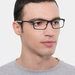 Oakley Base Plane Matte Midnight MetalEyeglass Frames for Men from EyeBuyDirect