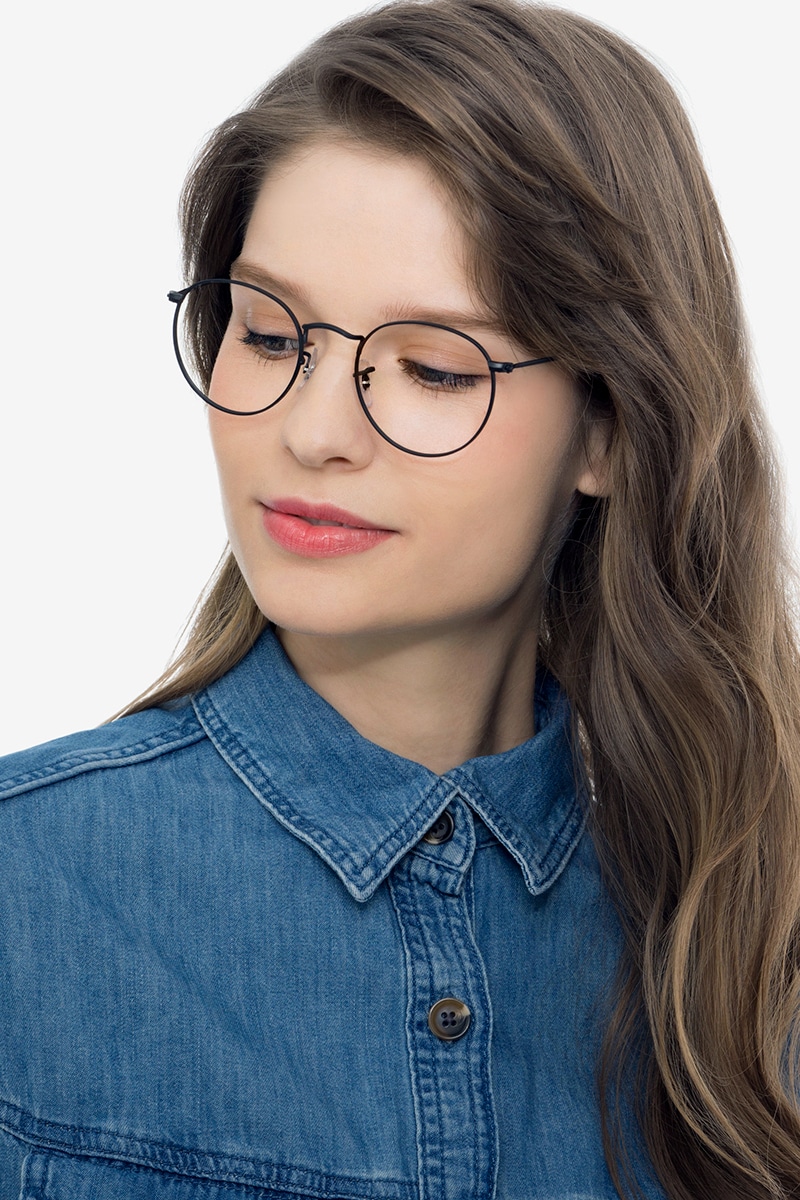 Ray ban women's store round eyeglasses