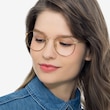 Ray-Ban RB3447V Round Tortoise & Gold MetalEyeglass Frames for Women from EyeBuyDirect