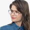 Ray-Ban RB6489 Aviator Noir Métal Montures de lunettes de vue pour Femmes d'EyeBuyDirect