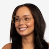 Ray-Ban Square Bronze MetalEyeglass Frames for Women from EyeBuyDirect