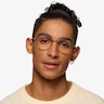 Ray-Ban RB3582V Round Black Gold MétalMontures de lunettes de vue pour Hommes d'EyeBuyDirect
