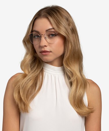 Bronze Copper Ray-Ban RB3947V -  Metal Eyeglasses