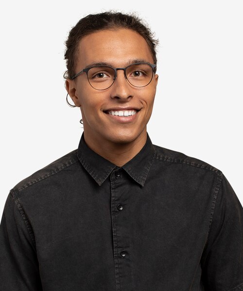 Ray-Ban RB6375 Black MetalEyeglass Frames for Men from EyeBuyDirect