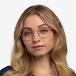 Ray-Ban RB6448 Tortoise Gold MetalEyeglass Frames for Women from EyeBuyDirect