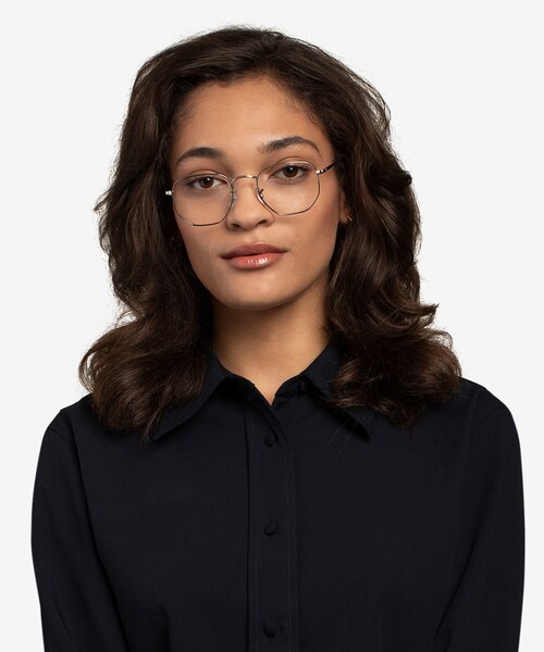 Ray-Ban RB6448 Silver MetalEyeglass Frames for Women from EyeBuyDirect