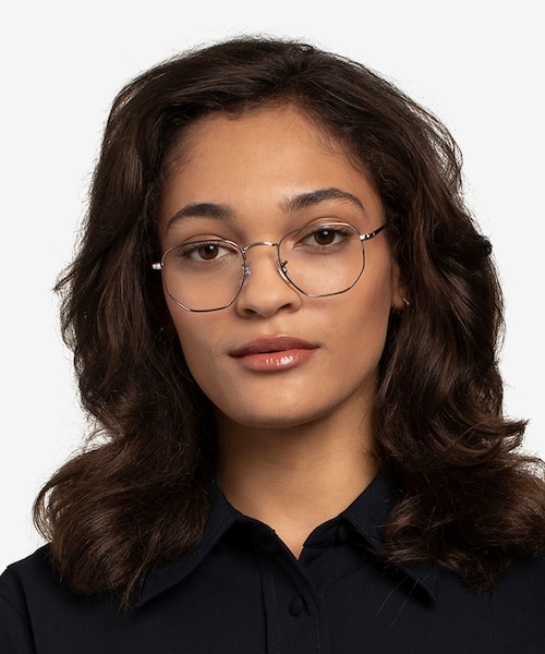 Ray-Ban RB6448 Silver MetalEyeglass Frames for Women from EyeBuyDirect