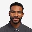Ray-Ban RB6489 Aviator Black Gold MetalEyeglass Frames for Men from EyeBuyDirect