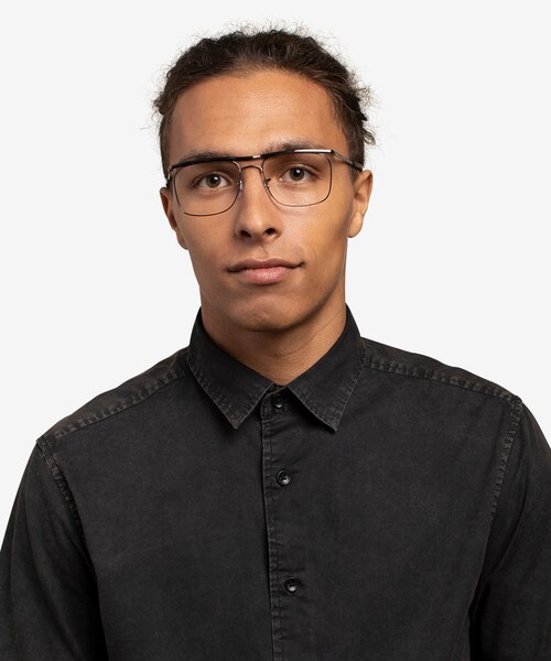 Ray-Ban RB6519 Brown MetalEyeglass Frames for Men from EyeBuyDirect