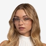 Ray-Ban RB6589 Silver MetalEyeglass Frames for Women from EyeBuyDirect