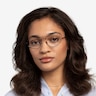 Ray-Ban RB6455 Black MetalEyeglass Frames for Women from EyeBuyDirect