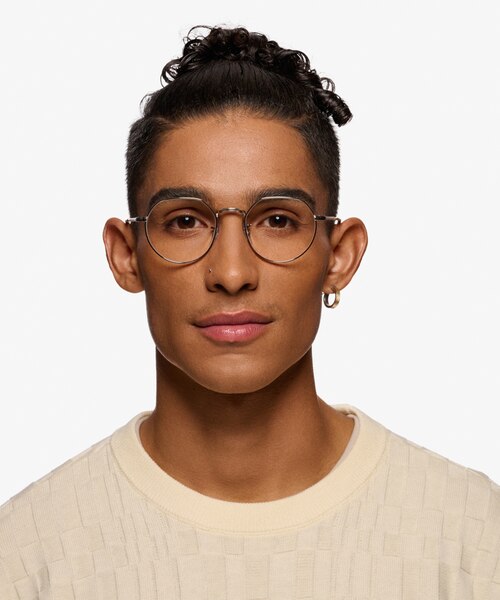 Ray-Ban RB6465 Jack Silver Ivory Tortoise MetalEyeglass Frames for Men from EyeBuyDirect