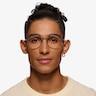 Ray-Ban RB6465 Jack Silver Ivory Tortoise MetalEyeglass Frames for Men from EyeBuyDirect