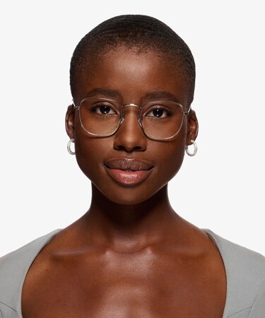 Silver Ray-Ban RB3857V -  Metal Eyeglasses