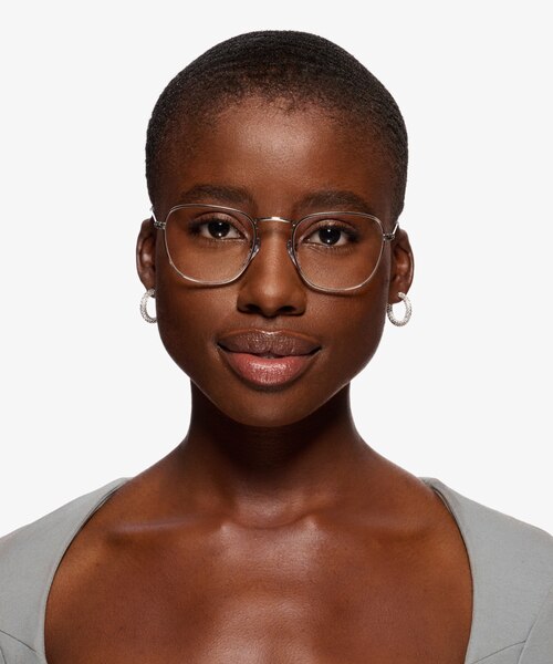 Ray-Ban RB3857V Silver MetalEyeglass Frames for Women from EyeBuyDirect