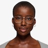 Ray-Ban RB3857V Silver MetalEyeglass Frames for Women from EyeBuyDirect