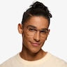 Ray-Ban Aviator Metal II Rose Gold MetalEyeglass Frames for Men from EyeBuyDirect