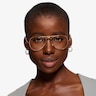 Ray-Ban Aviator Metal II Legend Gold MetalEyeglass Frames for Women from EyeBuyDirect