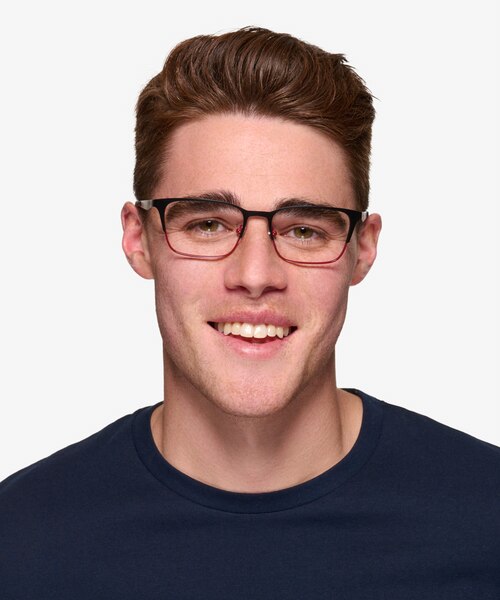 ARNETTE Fizz Matte Black MetalEyeglass Frames for Men from EyeBuyDirect