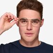 ARNETTE Layne Shiny Brushed Gold MetalEyeglass Frames for Men from EyeBuyDirect